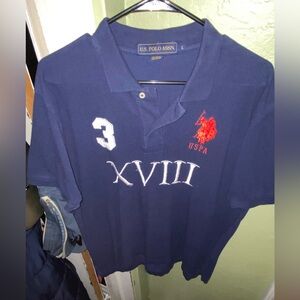 Navy blue Large polo shirt by u.s.p.a